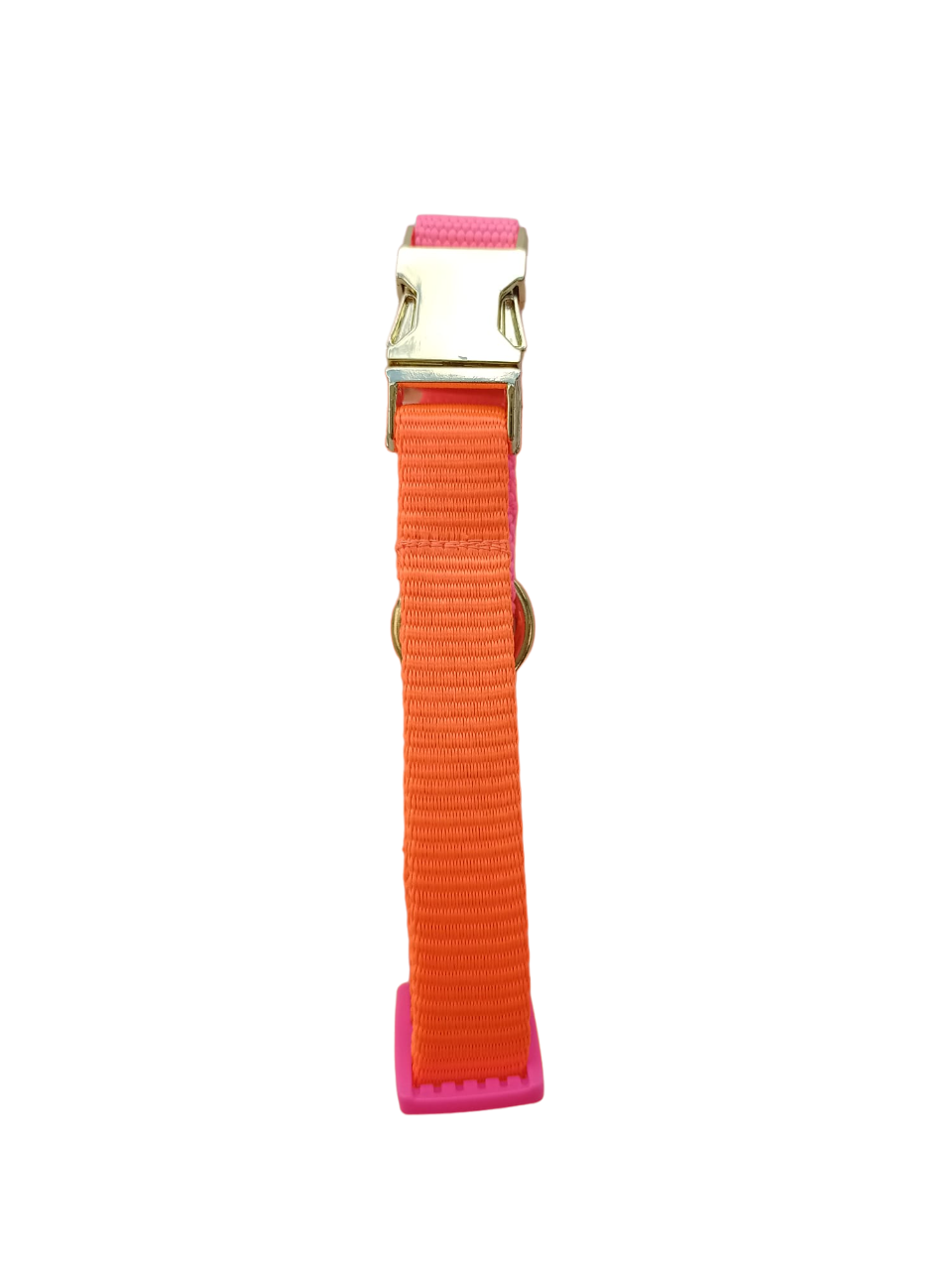 Happy Collar - Orange and Pink