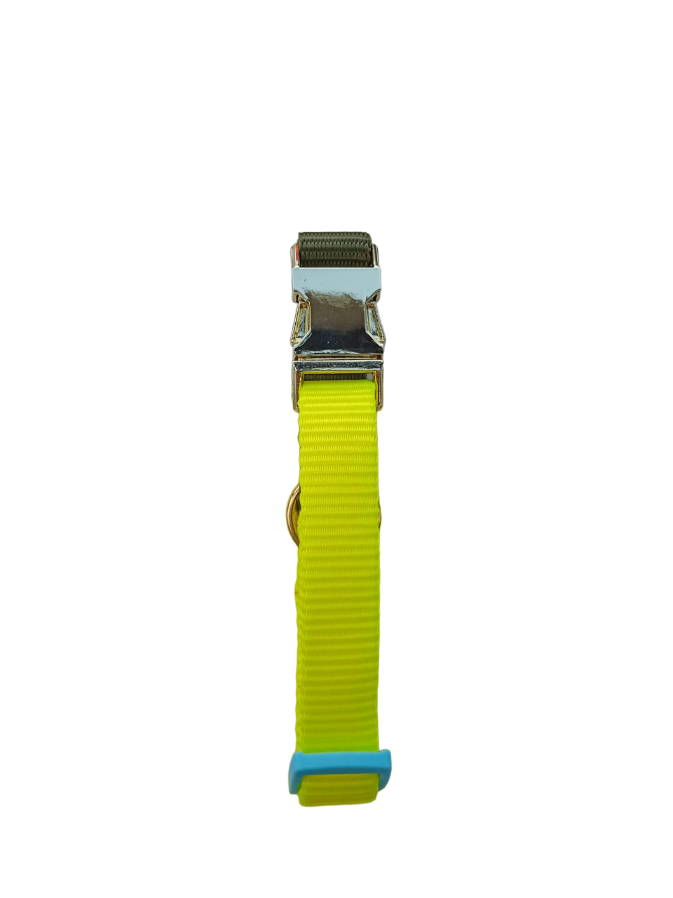 Happy Collar - Army green and yellow