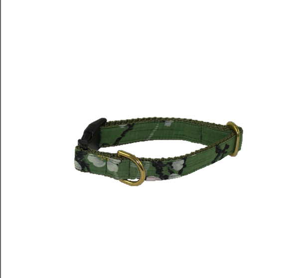 ISLA Collar - Green floral
