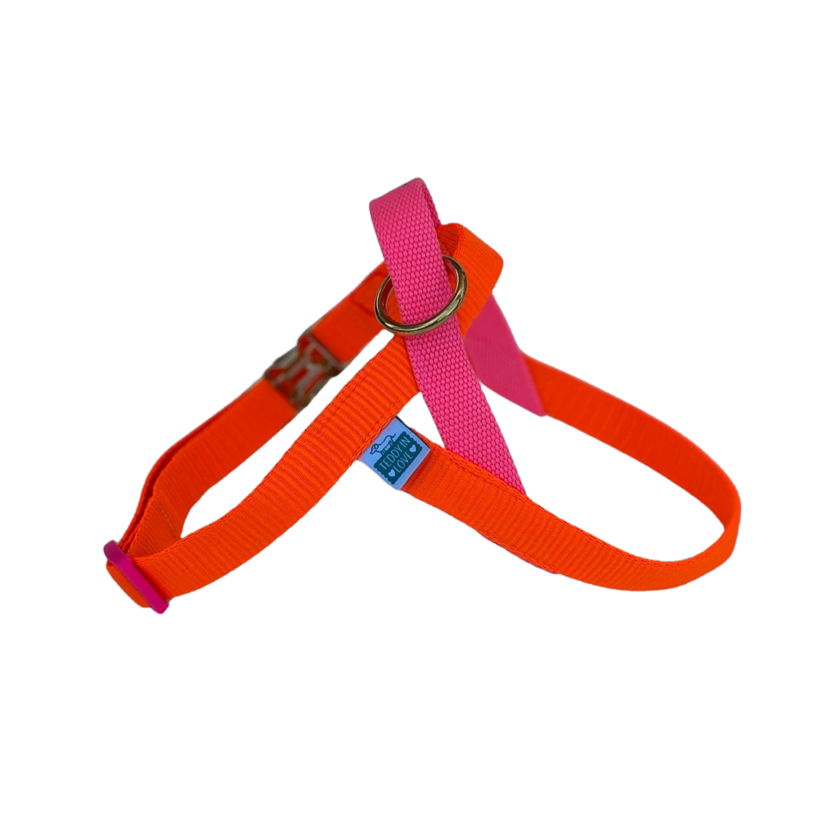 Happy Harness - Orange and pink