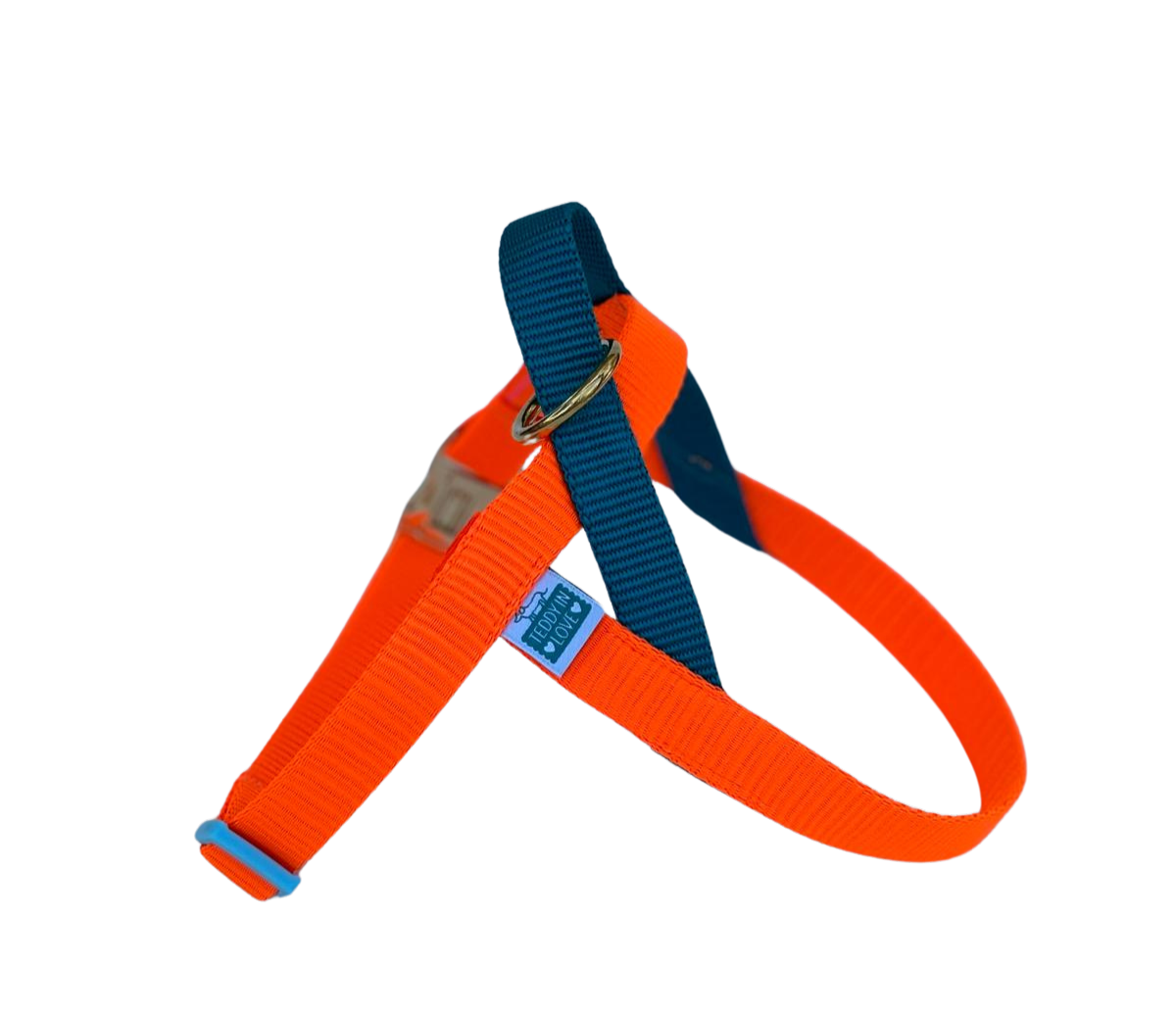 Happy Harness - Orange and teal