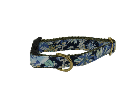 ISLA Collar - Blue floral print